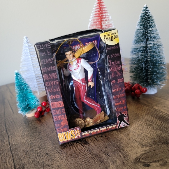 NEW In Box • Loving You 50th Anniversary Elvis Presley Christmas Ornament